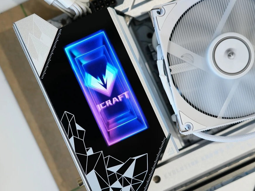 MAXSUN 銘瑄 iCraft Z890 Arctic 白色ATX底板