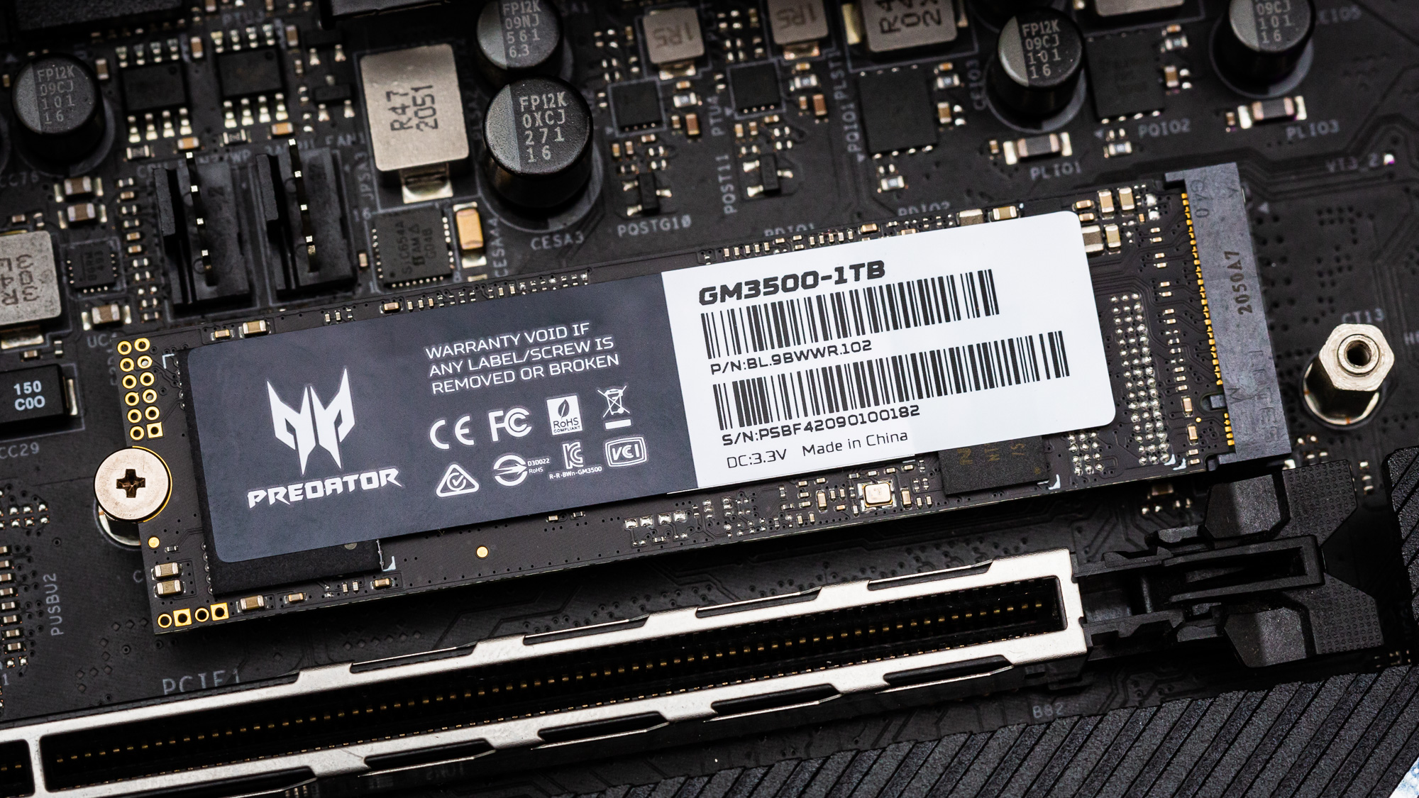 ACER Predator GM7 PCIe 4.0 M.2 SSD (7200 MB/s) (HD-AGM71T/ HD-AGM72T/ HD-AGM74T)