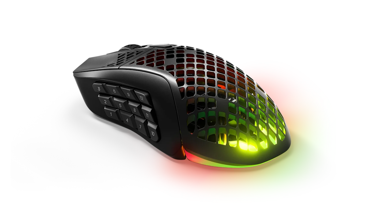 SteelSeries Aerox 9 Wireless 無線遊戲滑鼠