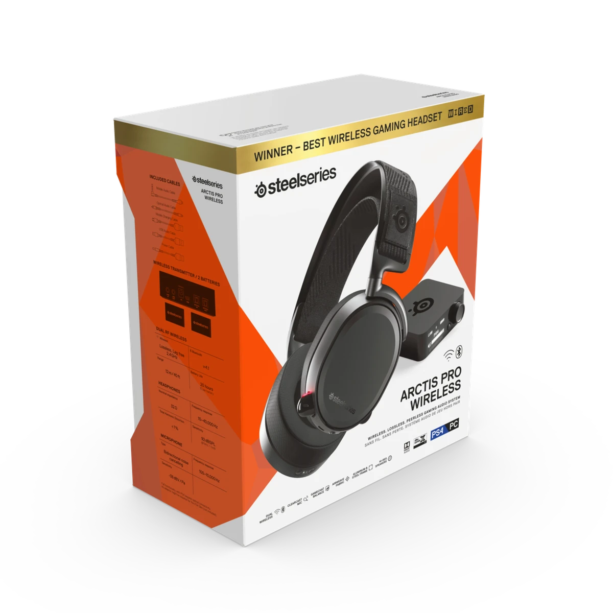 SteelSeries Arctis Pro Wireless 頭戴式電競耳機