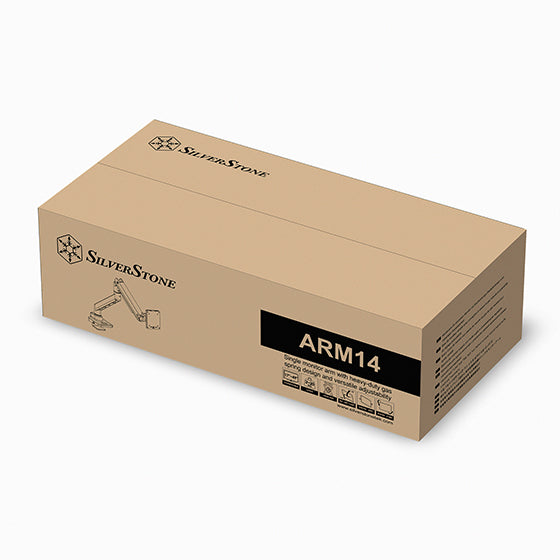 SilverStone ARM14 迷你型壁掛式 支架 單螢幕 支臂