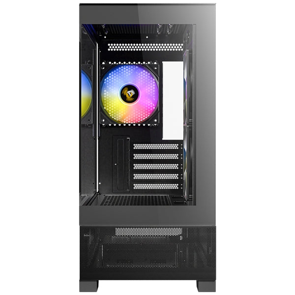 (內附3隻風扇)Antec CX500M RGB MATX 電競機箱 黑/白