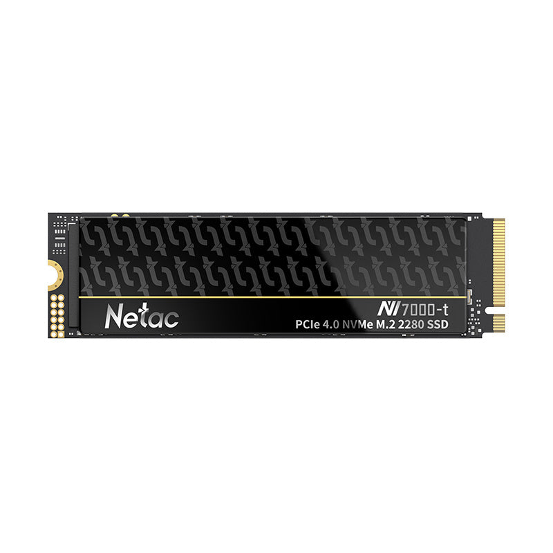 Netac NV7000-t M.2 2280 NVMe 1tb 2tb 4tb SSD (7400MB/s) 薄散熱鐵片 (NT01NV7000t-1T0-E4X/ NT01NV7000t-2T0-E4X)