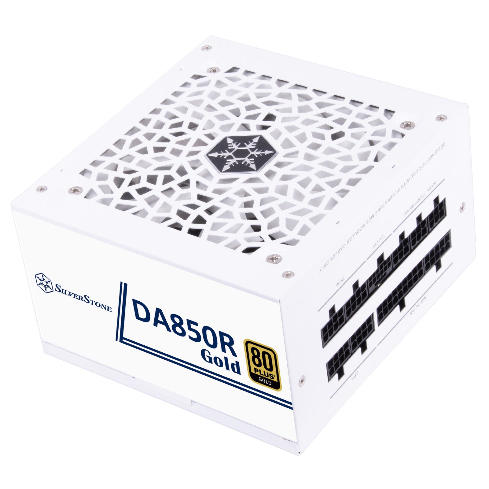 【父親節獻禮】SilverStone DA850R Gold 850W 80 PLUS 全模組 主機電源 (黑/白)
