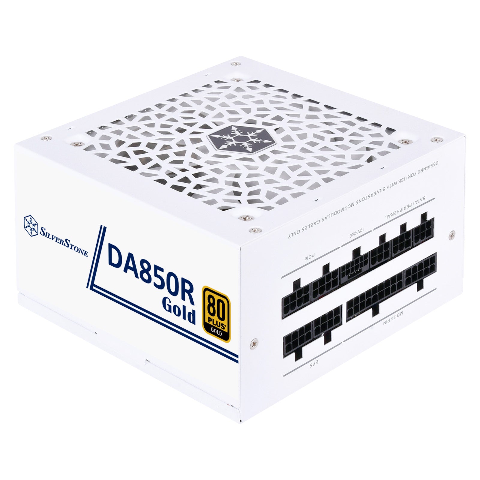 【父親節獻禮】SilverStone DA850R Gold 850W 80 PLUS 全模組 主機電源 (黑/白)