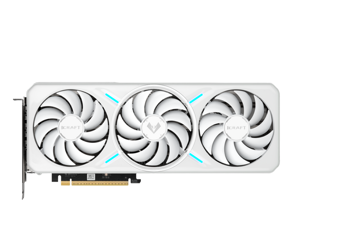 【父親節獻禮】Maxsun Intel Arc B580 iCraft 顯示卡 12G 白色