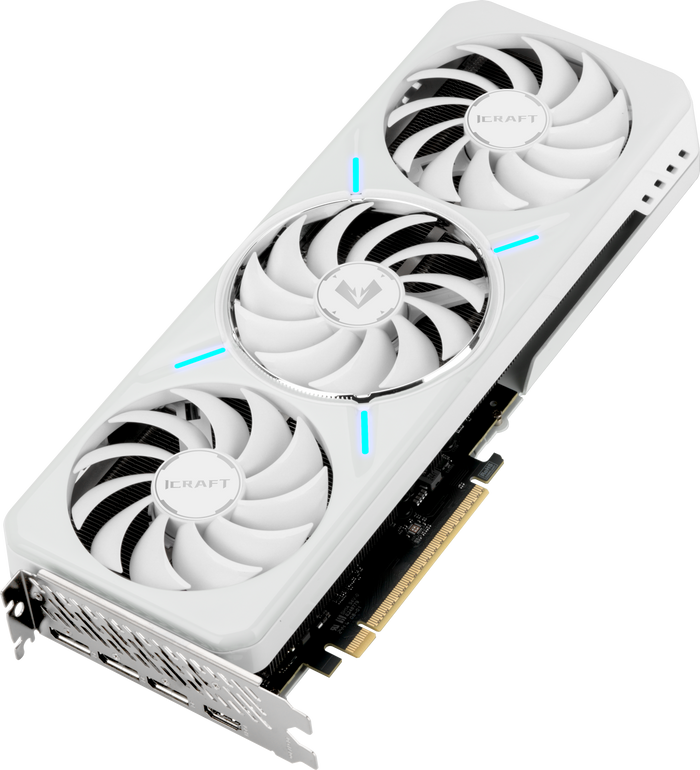 【父親節獻禮】Maxsun Intel Arc B580 iCraft 顯示卡 12G 白色
