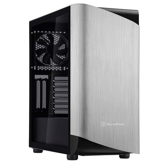 SilverStone SETA A1 鋁面板鋼製機身ATX (黑/銀/玫瑰金) ( SST-SEA1TB-G)