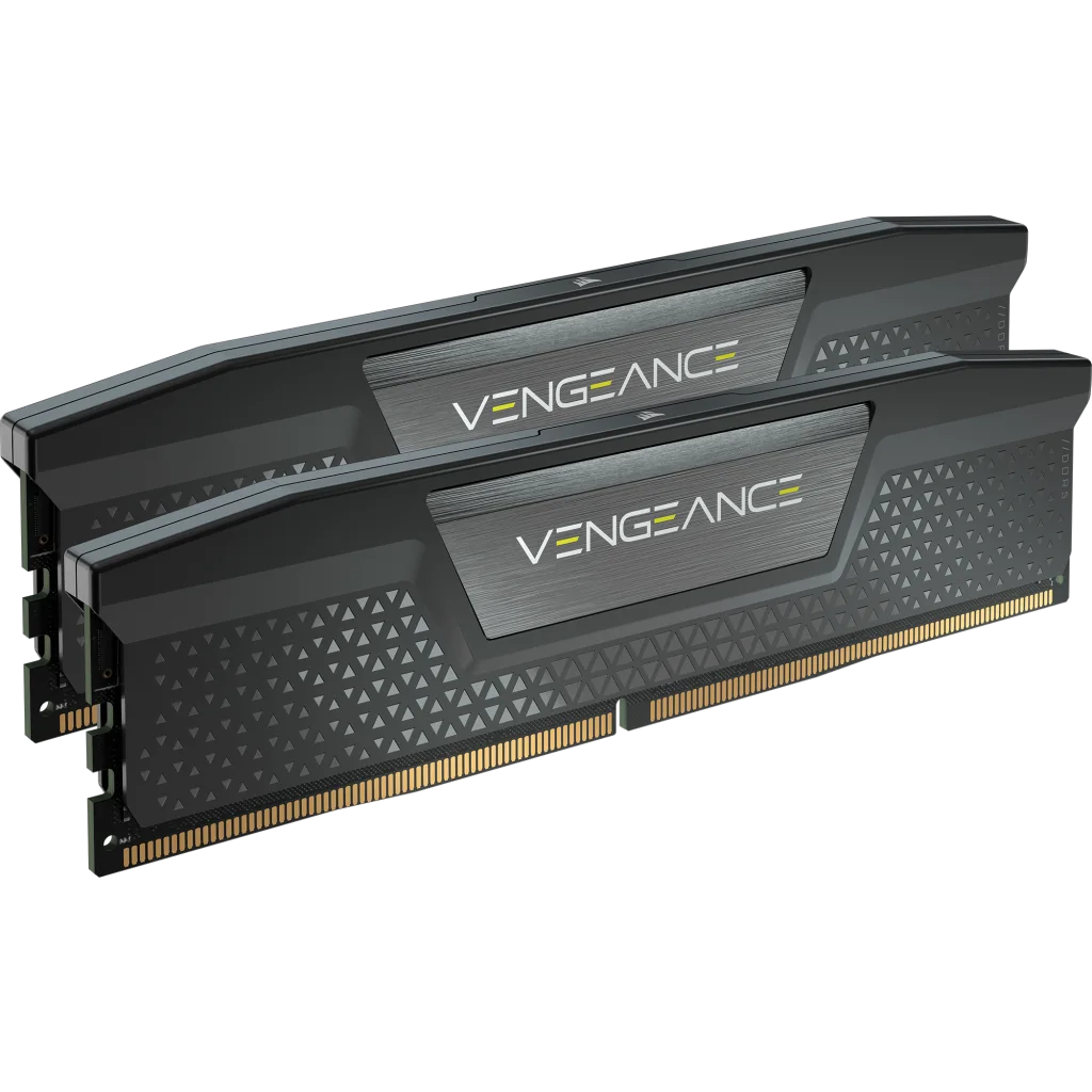 CORSAIR VENGEANCE 32GB (2x16GB) DDR5 DRAM 6200MT/s CL36 Memory Kit — Black