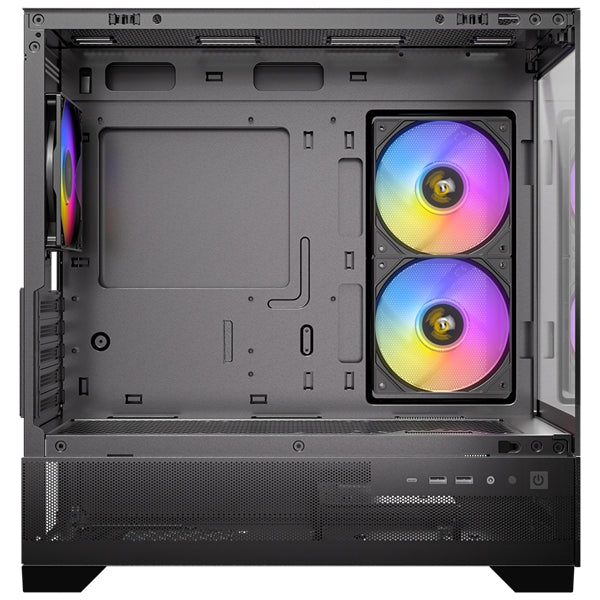 (內附3隻風扇)Antec CX500M RGB MATX 電競機箱 黑/白
