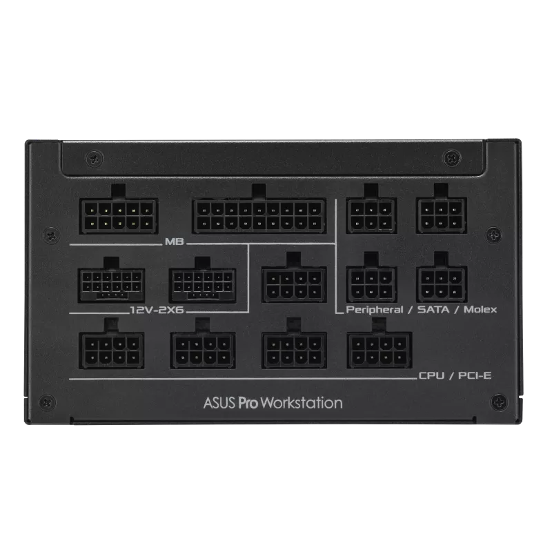 ASUS Pro WS 1600W Platinum PSU 白金 全模組 主機電源 10年保