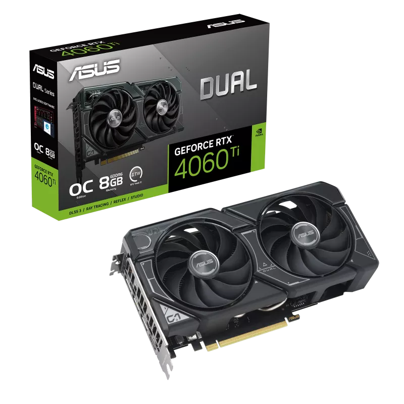 【父親節獻禮】ASUS 華碩 Dual GeForce RTX 4060 Ti OC 顯示卡 8GB GDDR6