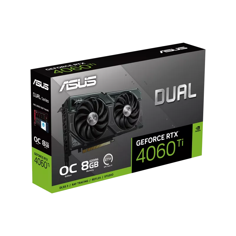 【父親節獻禮】ASUS 華碩 Dual GeForce RTX 4060 Ti OC 顯示卡 8GB GDDR6