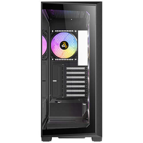(內附4隻風扇) Antec C3 ARGB CASE ATX機箱 全景無立柱 (黑/白)