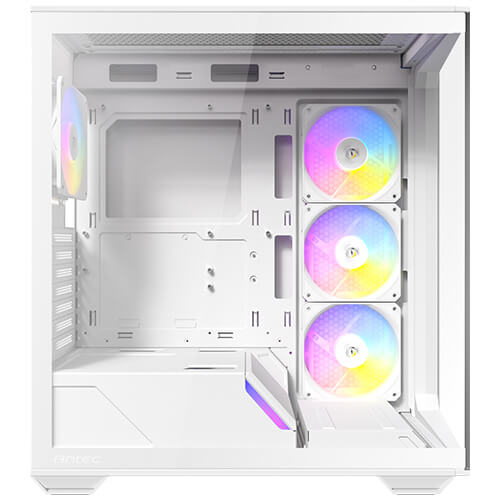(內附4隻風扇) Antec C3 ARGB CASE ATX機箱 全景無立柱 (黑/白)