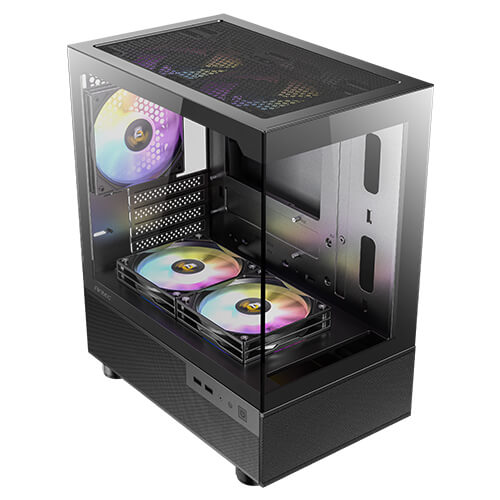 (內附5隻風扇) Antec CX200M ELITE CASE MATX機箱 (黑/白)