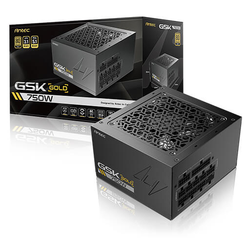 Antec GSK 750W 80 Plus Gold ATX 3.1 金牌全模組 主機電源