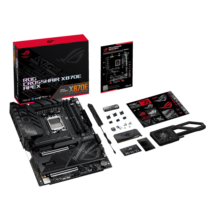 ASUS 華碩 ROG CROSSHAIR X870E APEX ATX 主機板 DDR5