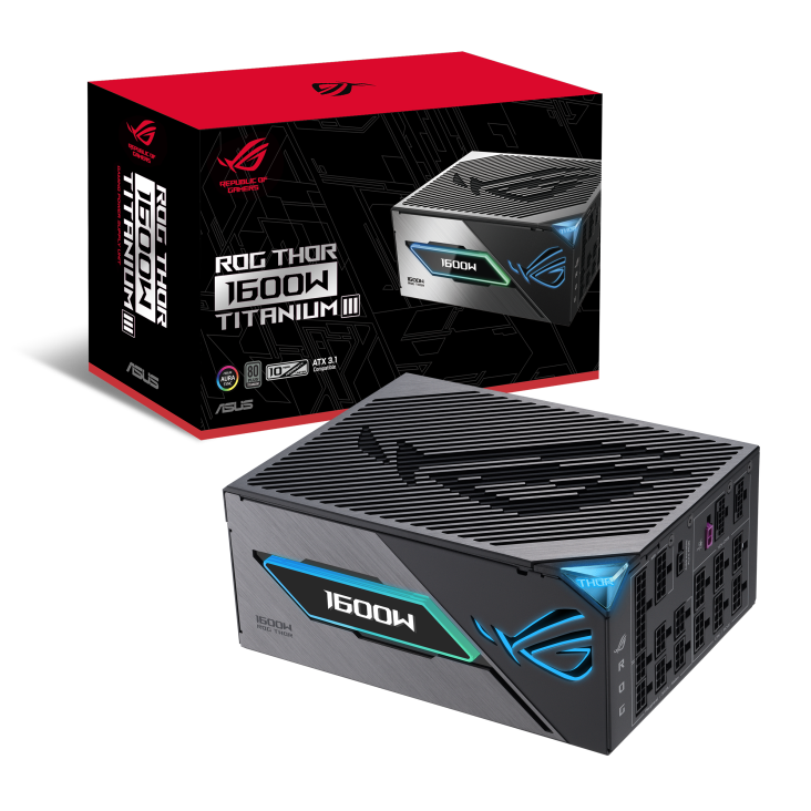 ASUS ROG THOR III 1600W 80Plus Platinum 白金 全模組 主機電源 10年保
