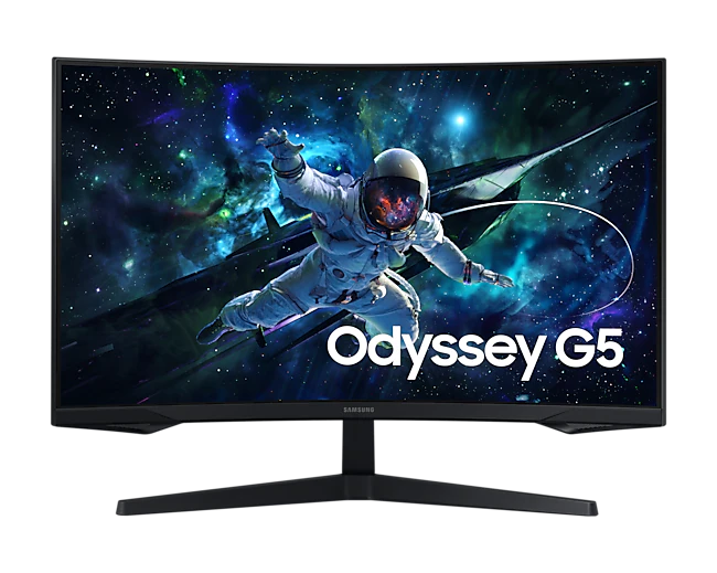 Samsung 32" Odyssey G5 曲面電競顯示器 32" / WQHD / 180Hz / VA / 1000R / HDR10 / FreeSync-2560 x 1440