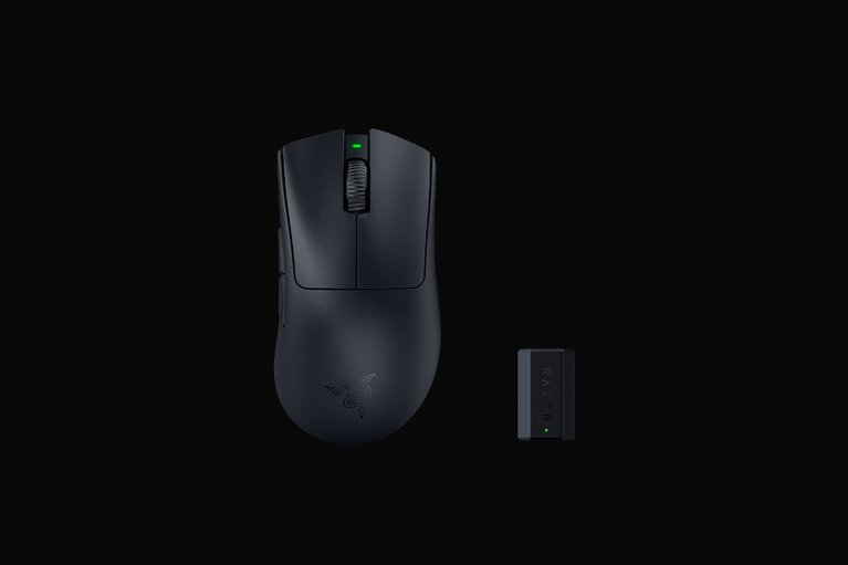 Razer DeathAdder V3 Pro 超輕無線電競滑鼠 4000Hz w/h HyperPolling Wireless Dongle