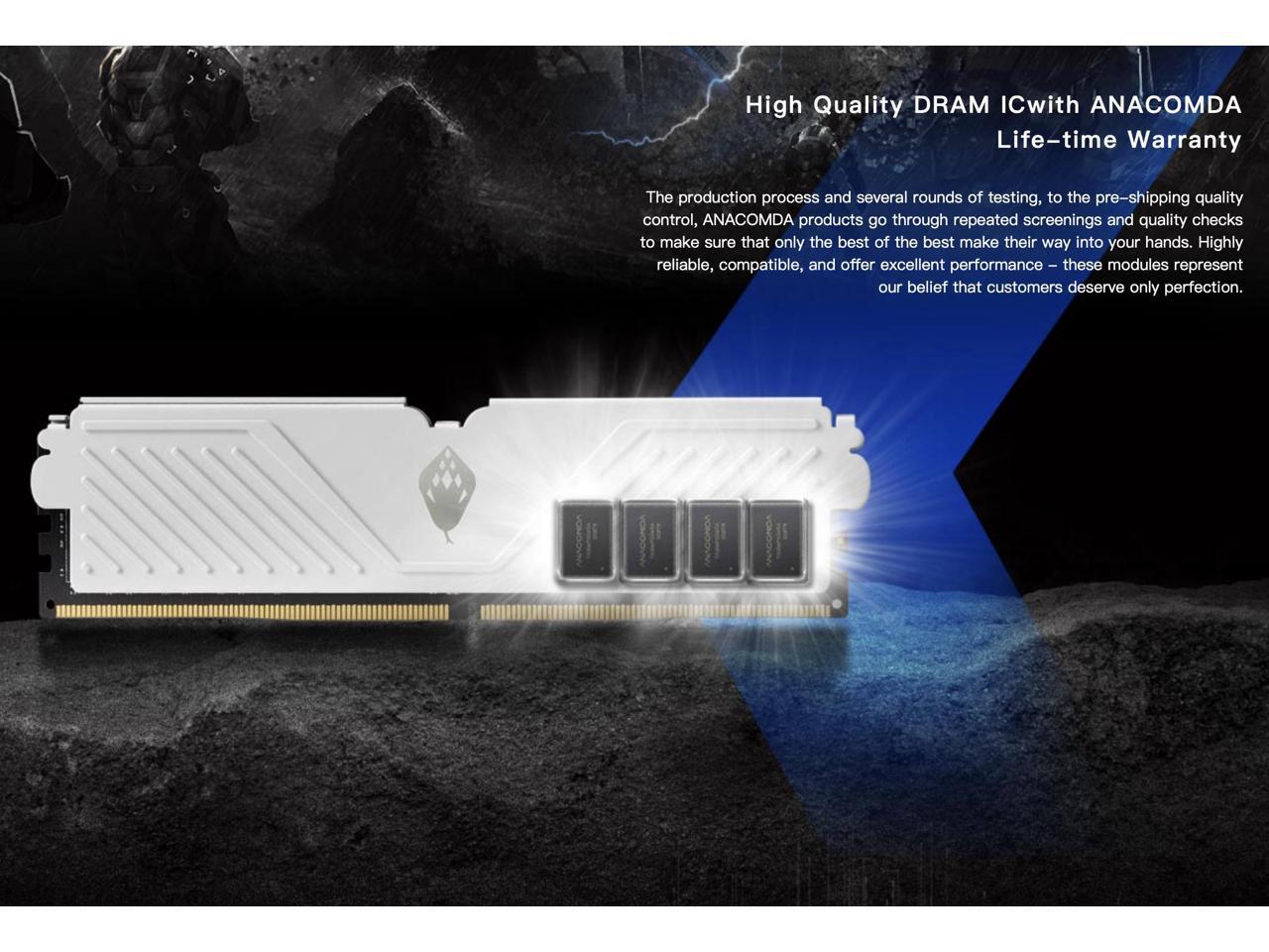 ANACOMDA S DDR4 3200MHz UDIMM CL16 8 / 16GB