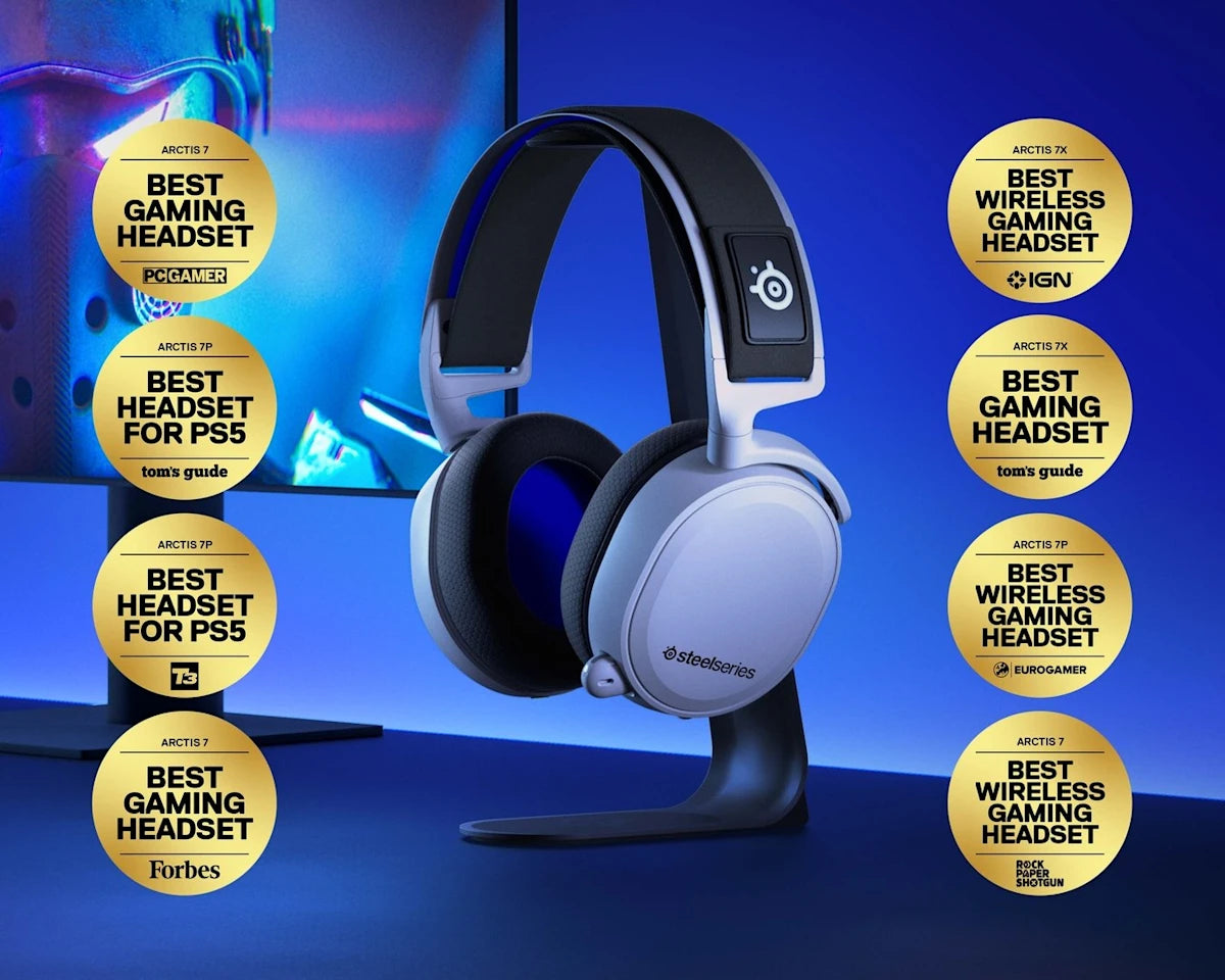 SteelSeries Arctis 7P+ 無線遊戲耳機