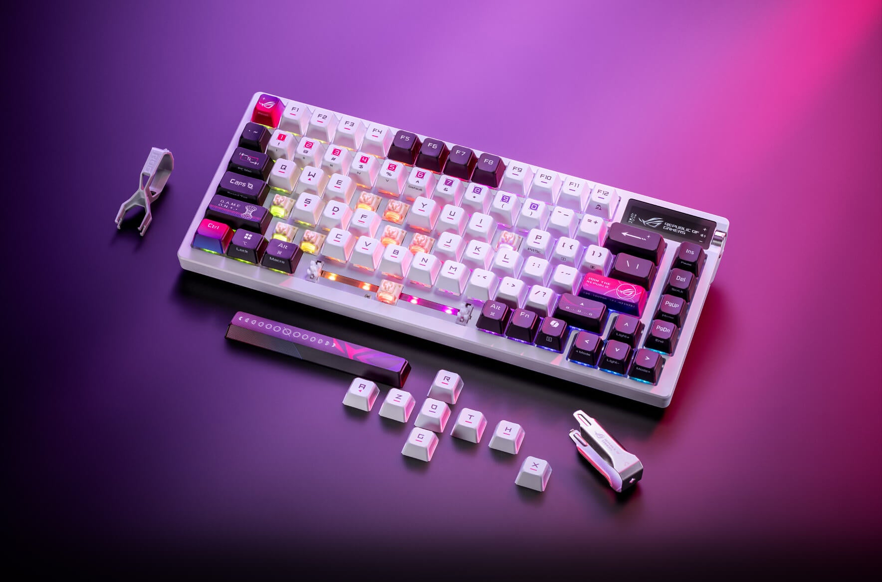 AUSU AZOTH-SNOW-WH Gaming Keyboard