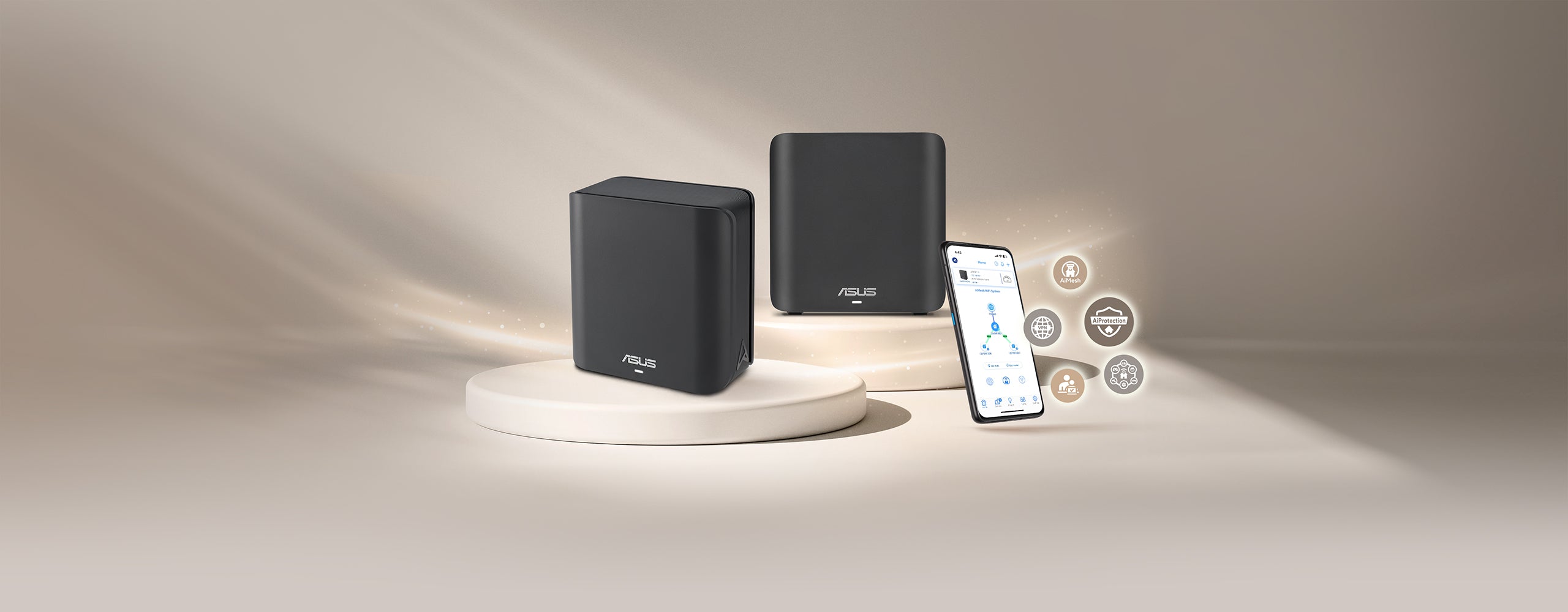 ASUS ZenWiFi BD4 BE3600 雙頻WiFi 7  路由系統