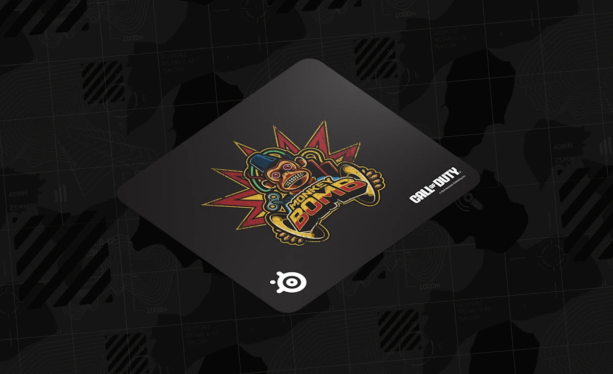 SteelSeries QcK L 布質滑鼠墊 - Call of Duty®: Monkey Bomb Edition
