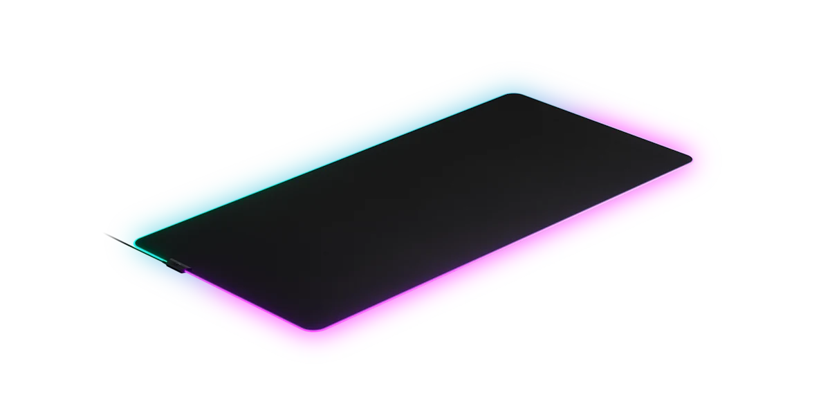SteelSeries QcK Prism RGB 布質滑鼠墊