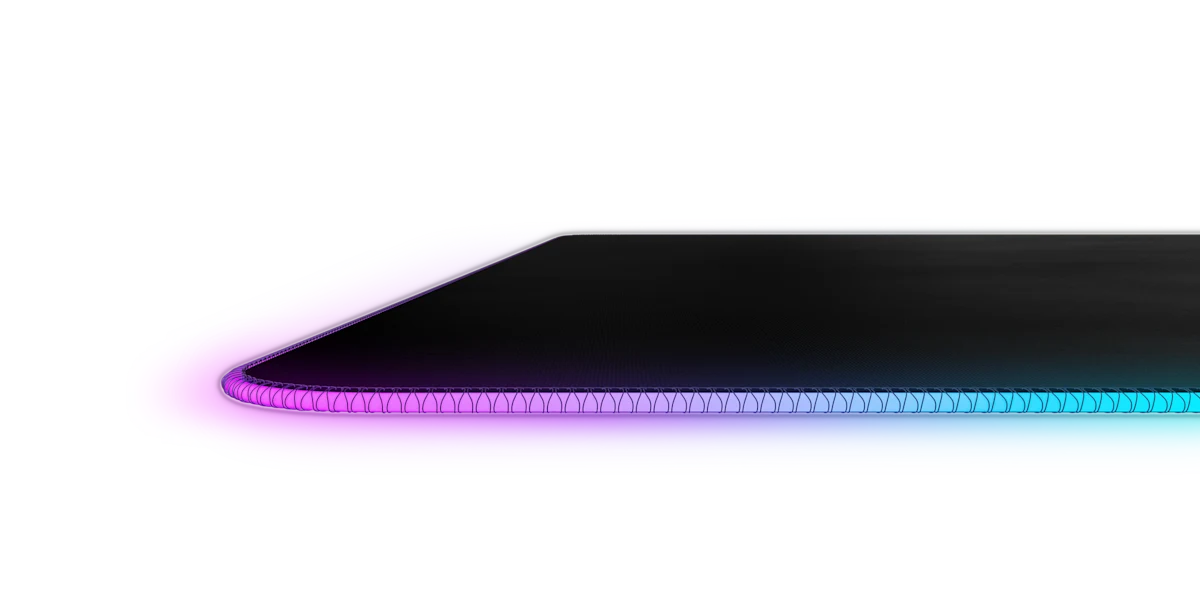 SteelSeries QcK Prism Cloth RGB 布質滑鼠墊 - Medium