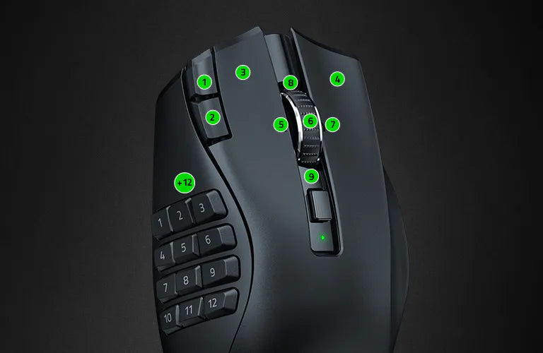 Razer Naga V2 HyperSpeed 無線遊戲滑鼠