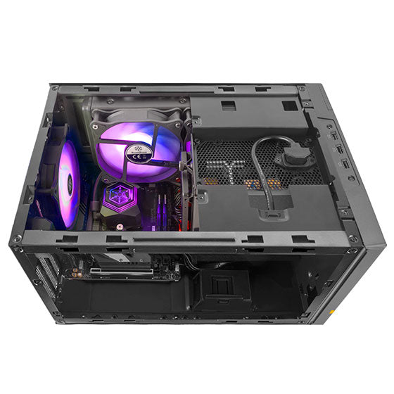 SilverStone SUGO 14 SG14B Mini-ITX 機箱 (黑/白) (SST-SG14B)