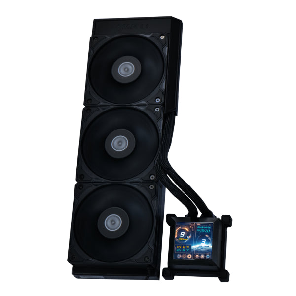 LIAN LI 聯力 HYDROSHIFT LCD 360S AIO CPU WATER COOLER (黑/白)