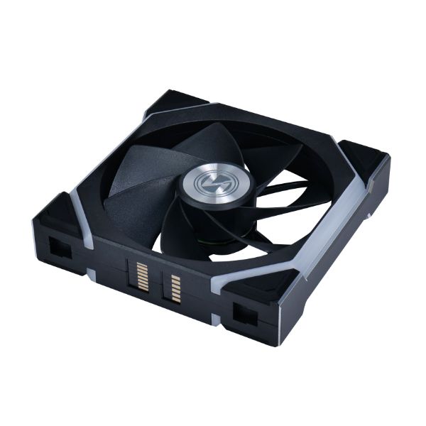 Lian Li 聯力UNI FAN R12SL LCD WIRELESS 120mm Reverse Blade反向扇葉 積木風扇 黑 / 白 Single / 3 Pack