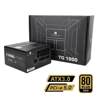 【父親節獻禮】Thermalright TG1000 1000W 80Plus Gold 金牌 全模組 主機電源 (五年保用)