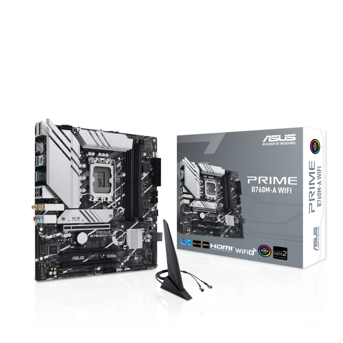 ASUS 華碩 PRIME B760M-A WIFI Micro-ATX 主機板 DDR5