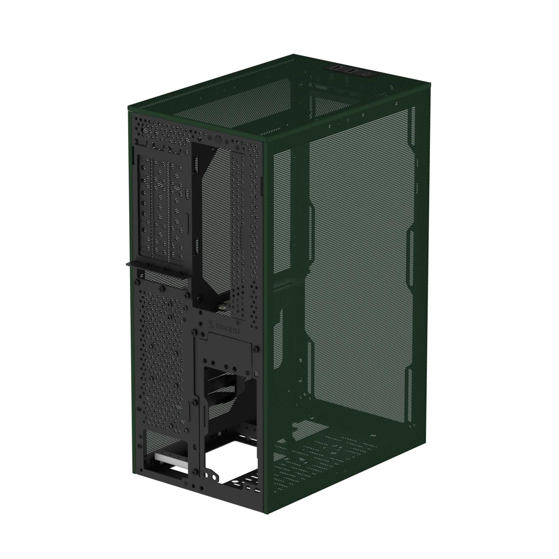 Ssupd MESHROOM S Mesh PCI-E4.0 Mini-ITX Case 機箱 (SU-C-MSRS-PI4)