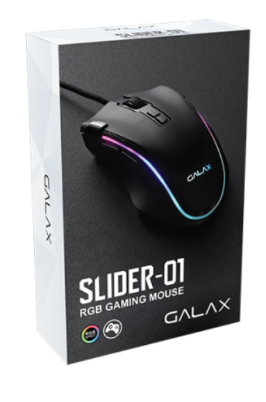 GALAX Gaming Mouse (SLD-01) 7200DPI/ RGB/ 8 Programmable Marco Keys
