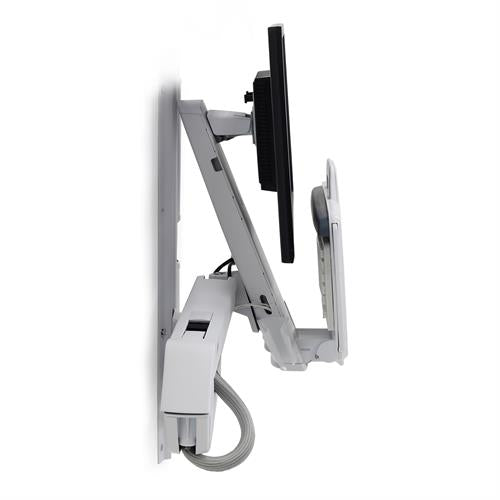 Ergotron StyleView® Sit-Stand Combo Arm (polished aluminum)