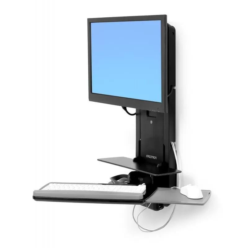ERGOTRON STYLEVIEW 坐立兩用垂直升降支架 病房版, 61-080-085