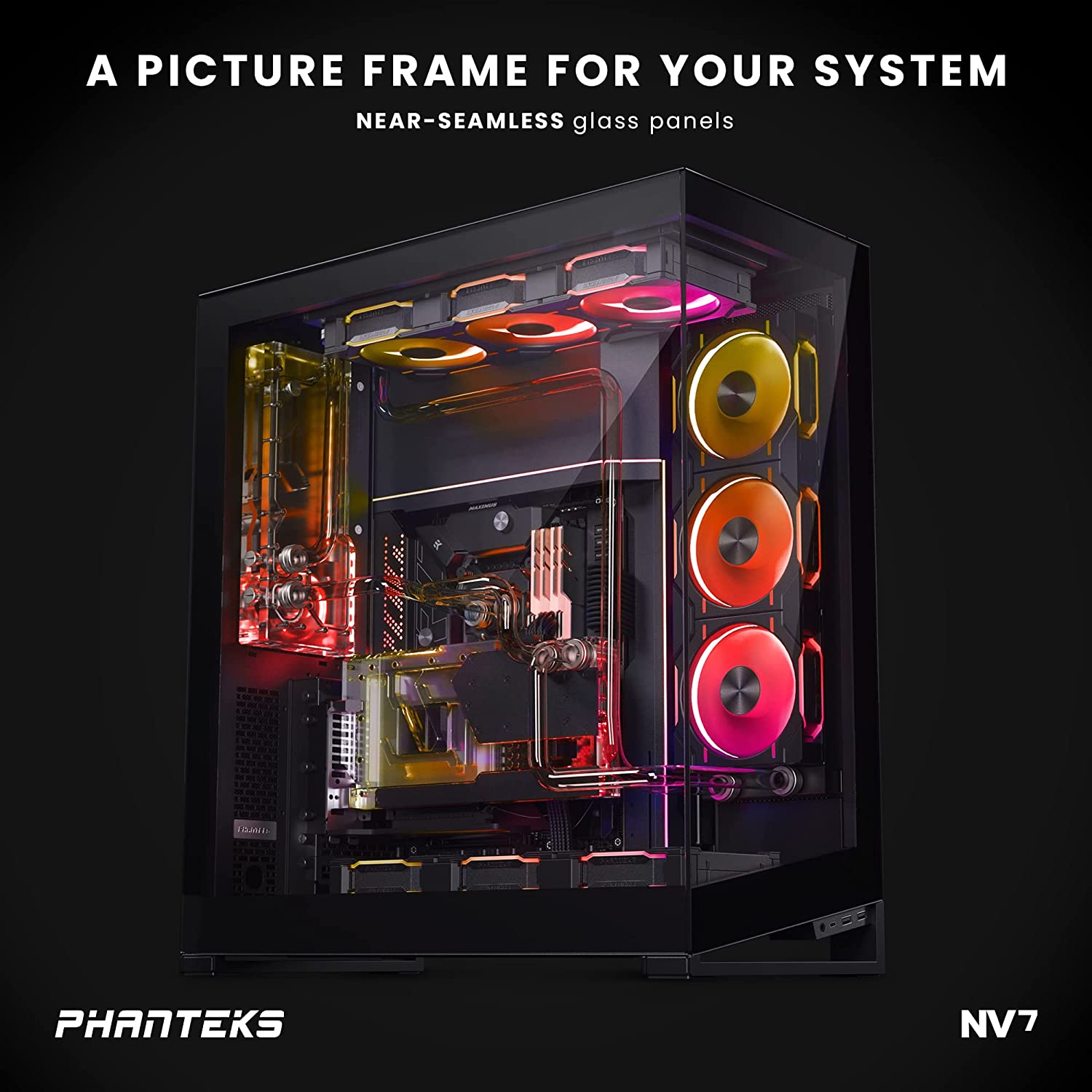 Phanteks NV7 Glass House Black E-ATX Full Tower Case 全塔機箱 (PH-NV723TG)
