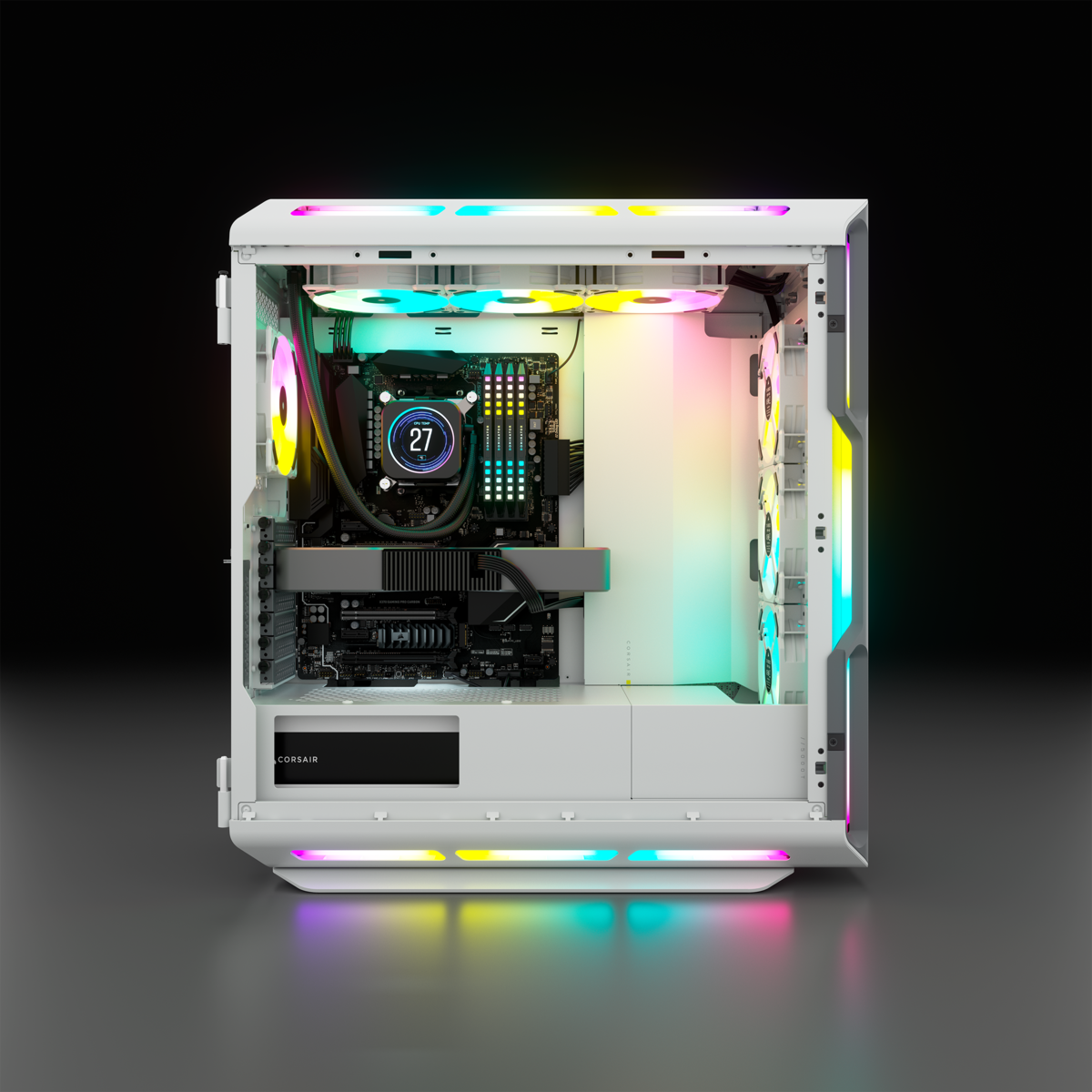 Corsair iCUE 5000T Tempered Glass Mid-Tower ATX CASE