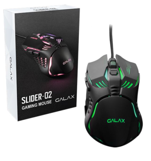 GALAX Gaming Mouse (SLD-02) 3200DPI/ 7 Lights/ 6 Keys