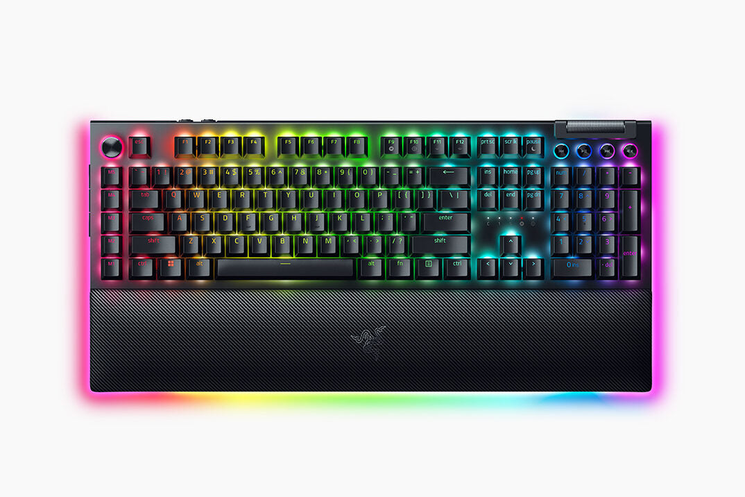 RAZER BlackWidow V4 Pro 電競遊戲鍵盤 (綠軸/黃軸)