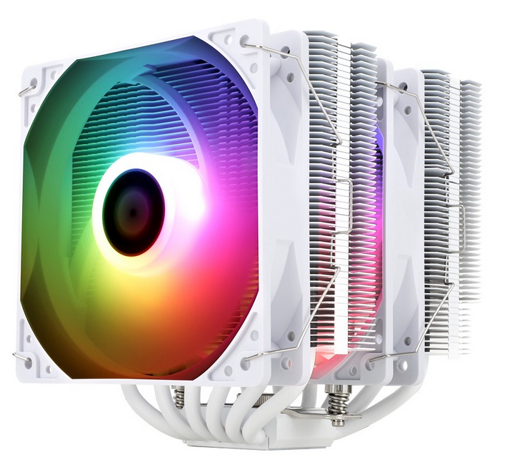 ThermalRight 利民 Peerless Assassin 120 SE ARGB 6熱導雙塔散熱器 (白色//黑色)