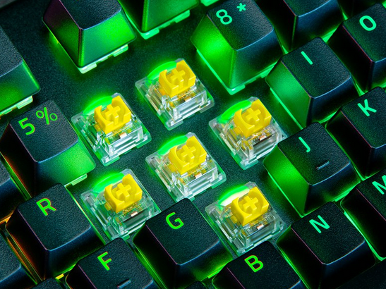 RAZER BlackWidow V4 電競遊戲鍵盤 (綠軸/黃軸)