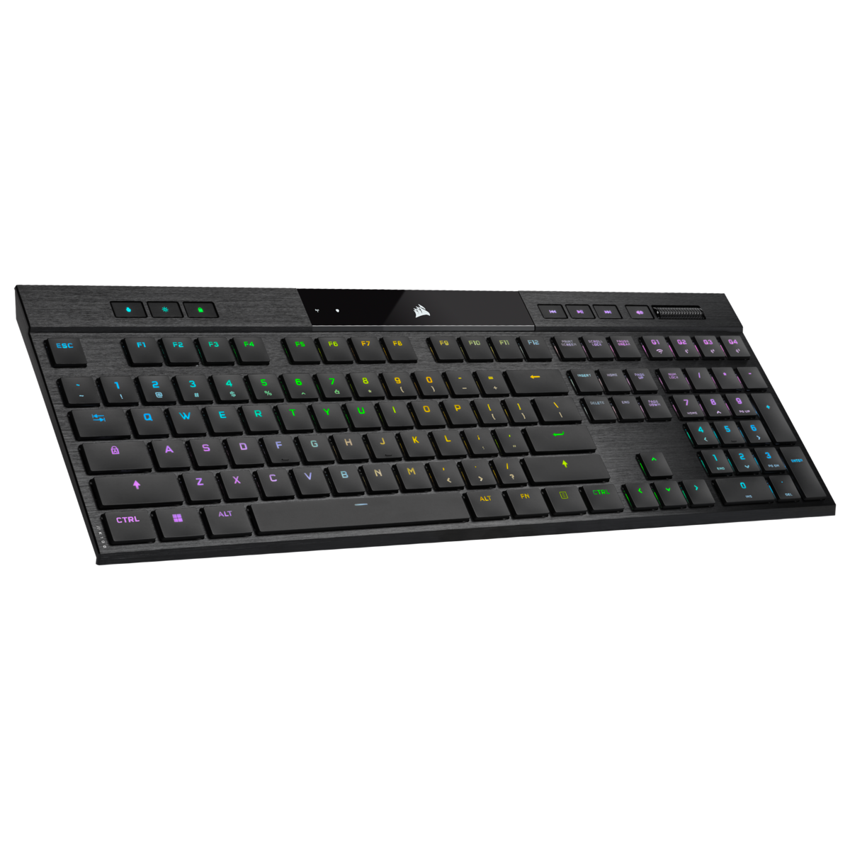 CORSAIR K100 AIR Wireless Ultra-Thin Mechanical Gaming Keyboard (CHERRY MX ULTRA LOW)