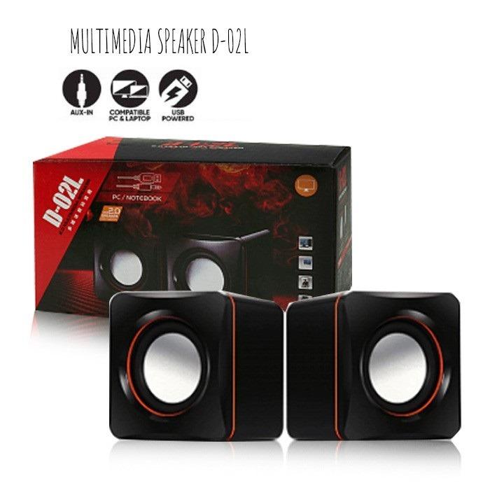 D-02L 2.0 Multimedia Speaker